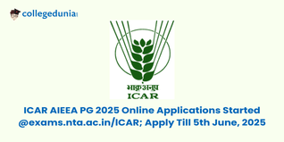 ICAR AIEEA PG 2025 Online Applications Started @exams.nta.ac.in/lCAR; Apply Till 5th June, 2025